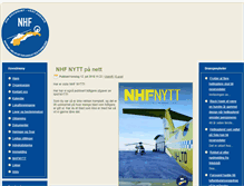 Tablet Screenshot of nhaf.no